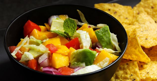 Avocado mango salsa